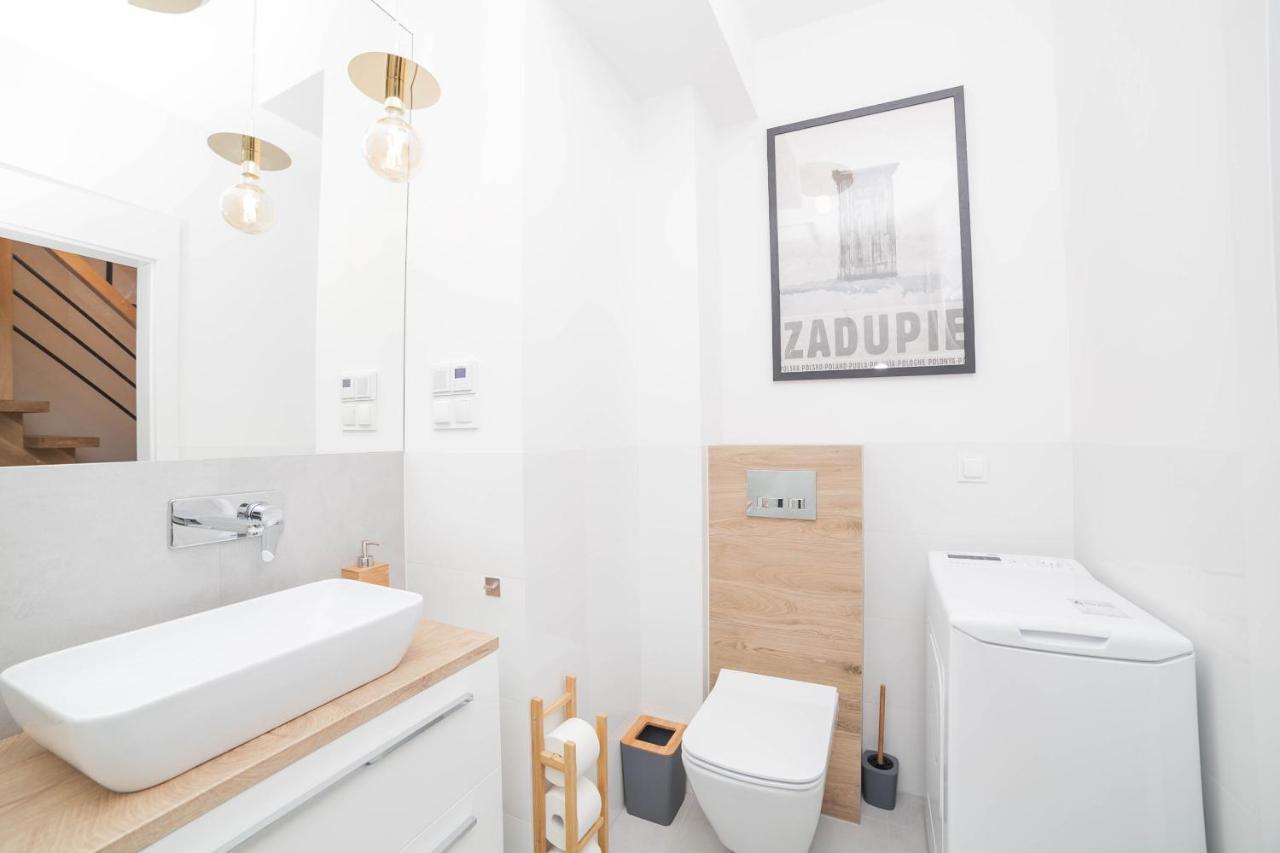 Mragowo Dwupoziomowy Apartament Indygo 85M2 Z Widokiem Na Jezioro Exterior photo